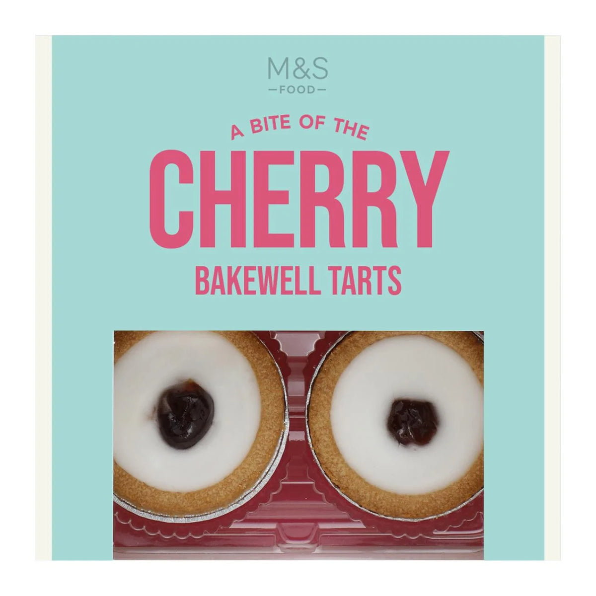 M&S 4 Mini Almond Bakewell Cakes 4 per pack