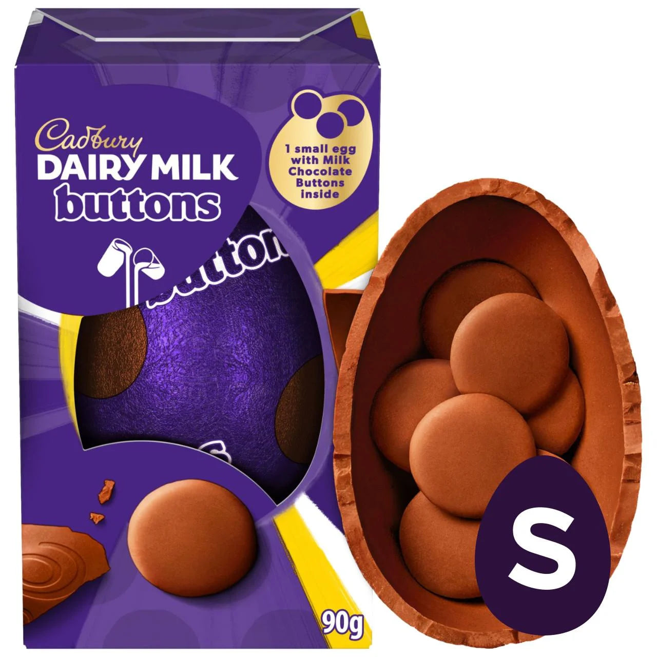 Cadbury Dairy Milk Buttons Easter Egg Carton 98g