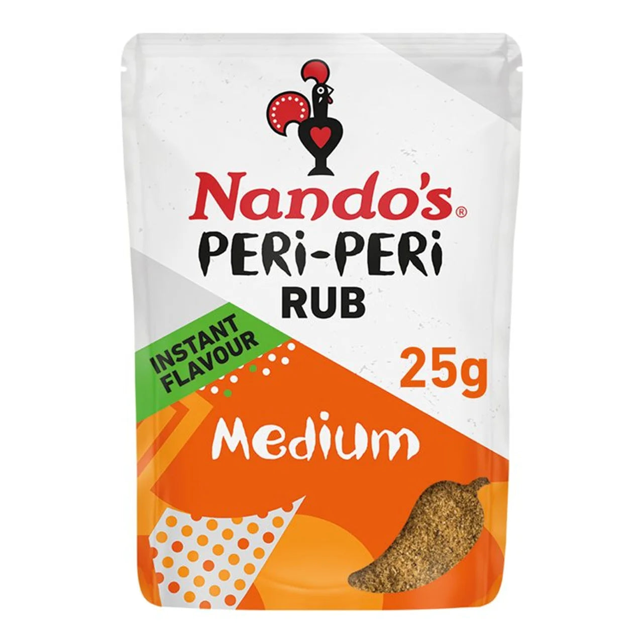 Nando's Medium Seasoning Rub 25G