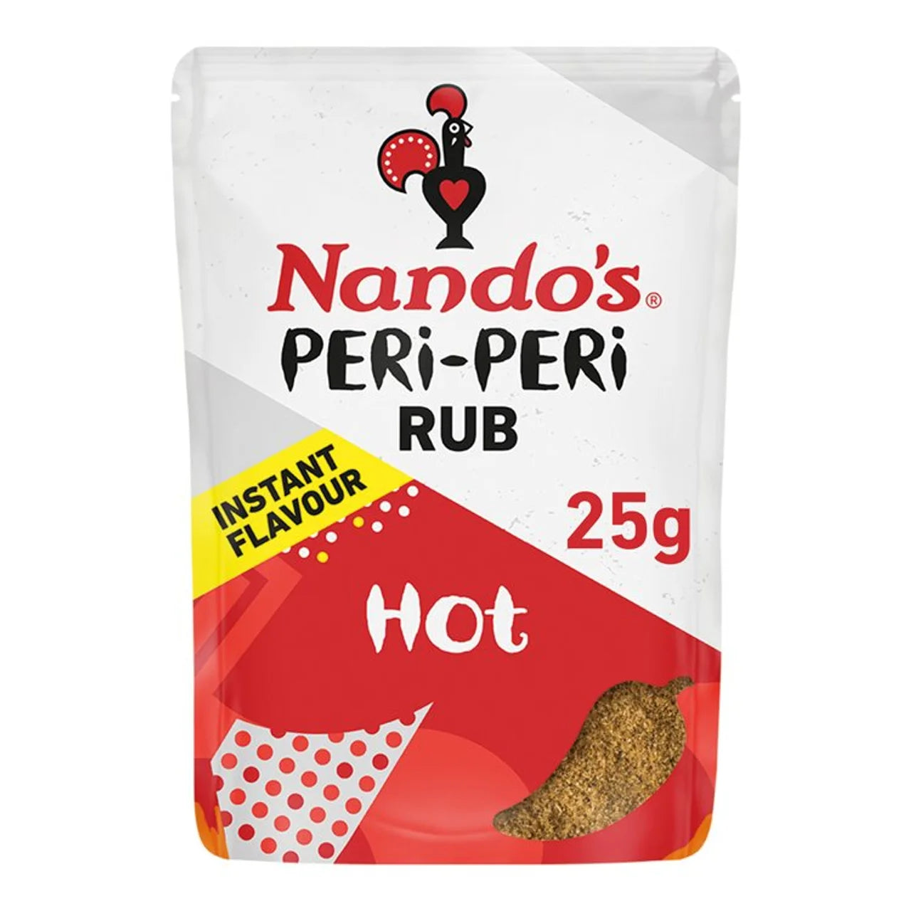Nando's Hot Seasoning Rub 25G