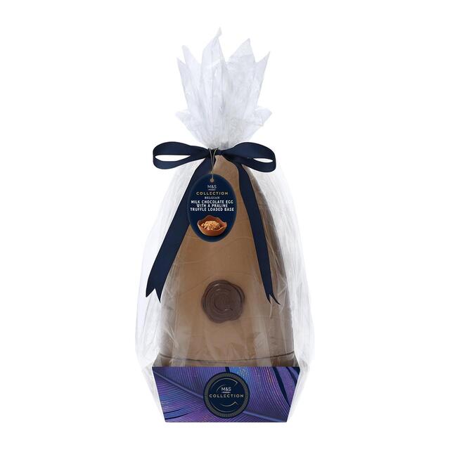 M&S Collection Belgian Milk Chocolate Egg With Praline Truffle