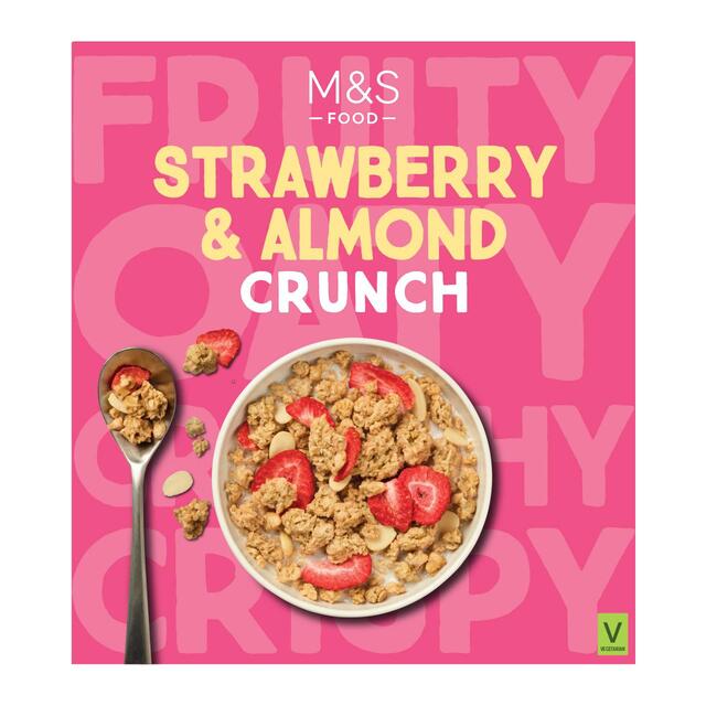 M&S Strawberry & Almond Crunch 500g