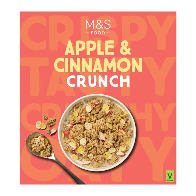 M&S Apple & Cinnamon Crunch 500g