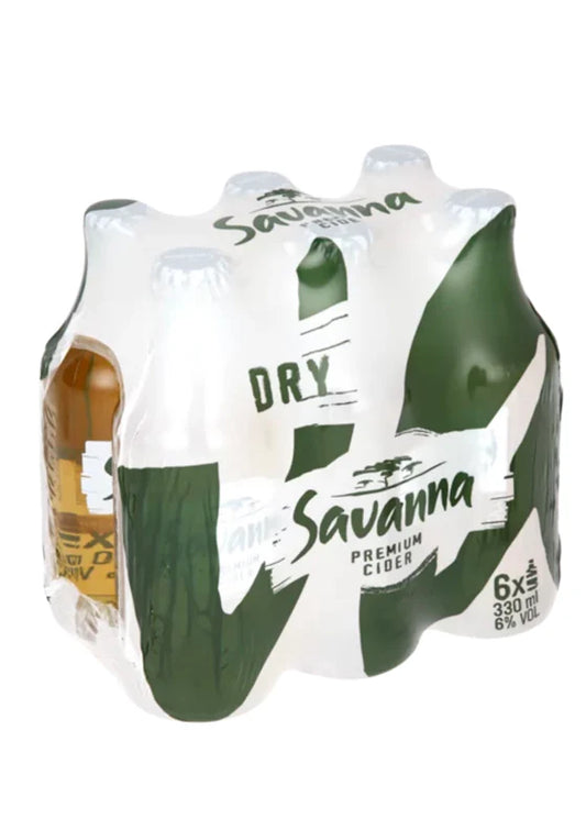 Savanna Dry Premium Cider 330ml x 6