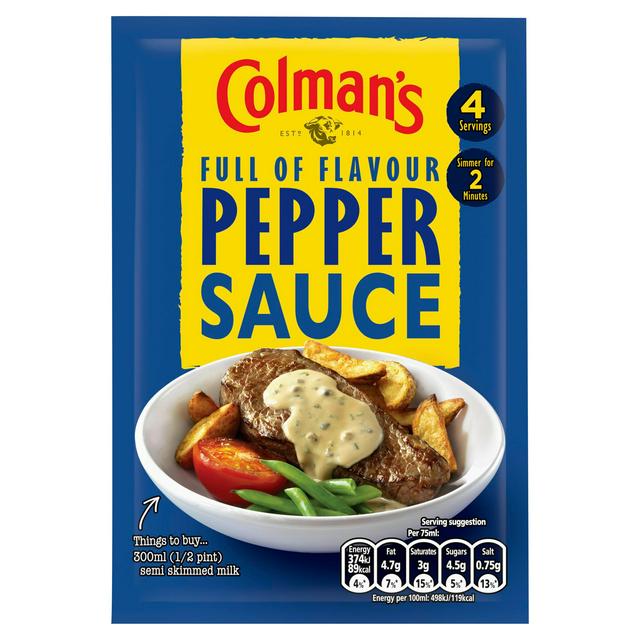 Colman's Pepper Sauce Mix 40g