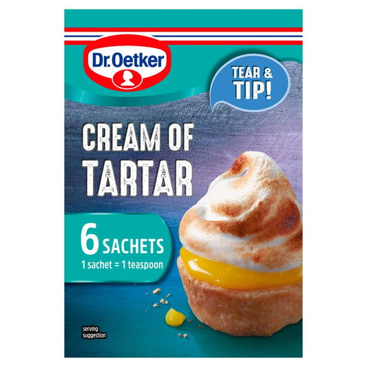 Dr. Oetker Cream of Tartar Sachets 6x 5g
