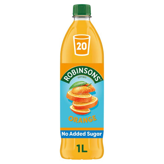 Robinsons Orange No Added Sugar 1L