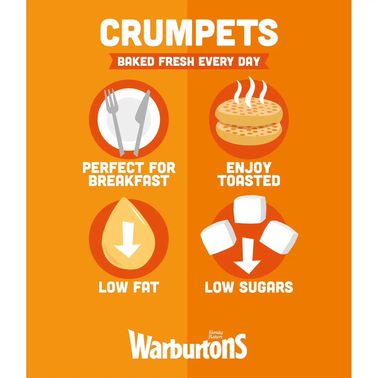 Warburtons 6 Crumpets