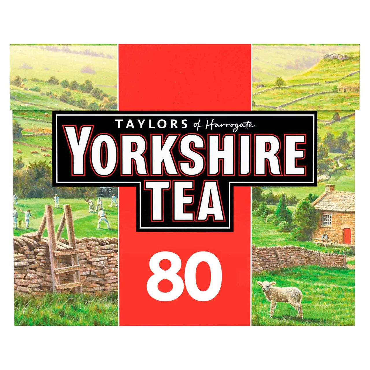 Taylors of Harrogate Yorkshire Tea 80 Tea Bags 250g