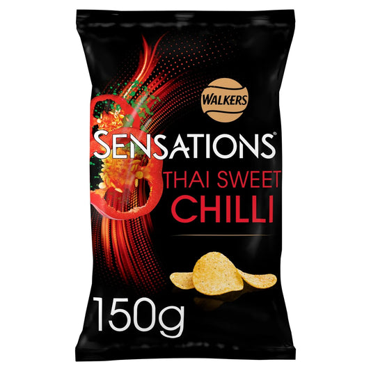 Sensations Thai Sweet Chilli Crisps 150g