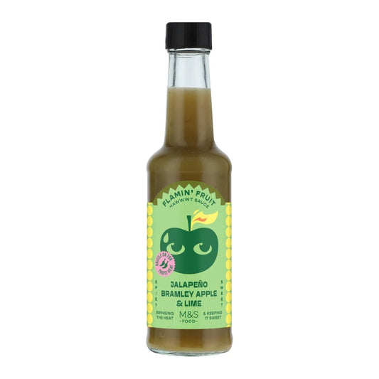 M&S Jalapeno, Bramley Apple & Lime Hawwwt Sauce