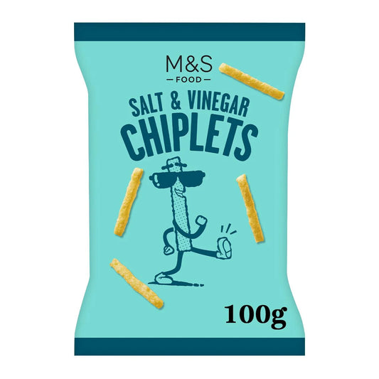 M&S Salt & Vinegar Chiplets 100g
