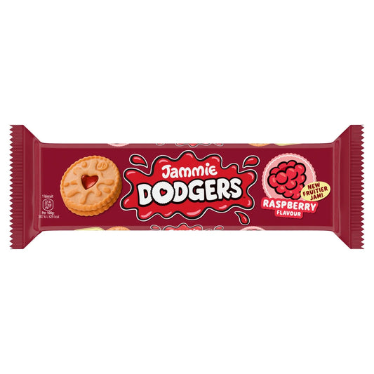 Jammie Dodgers 8 Raspberry Flavour 140g