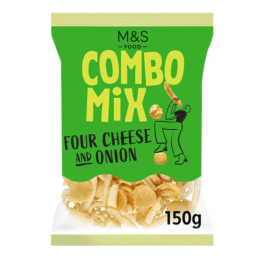 M&S Four Cheese & Onion Combo Mix 150g