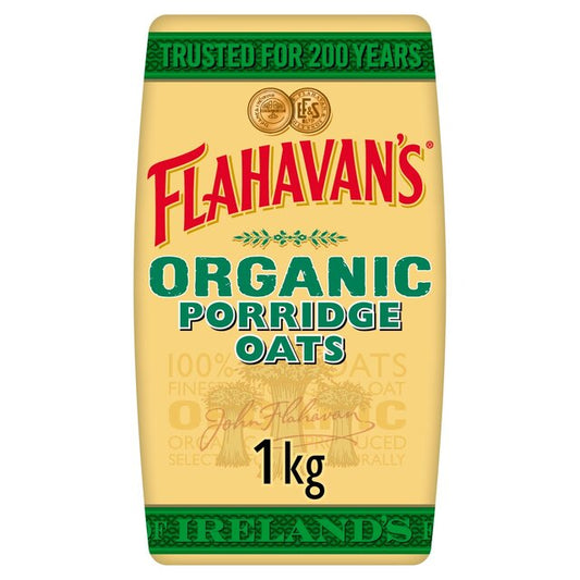 Flahavan's Organic Porridge Oats (1kg)