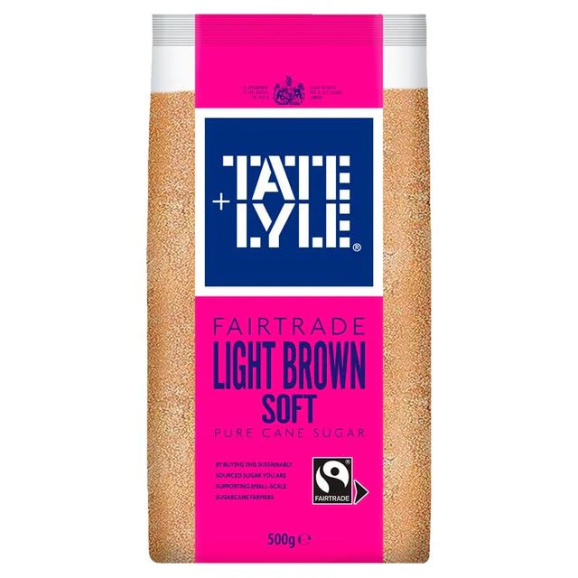 Tate & Lyle Mediterranean Inspired Light Soft Brown Cane Sugar 500g