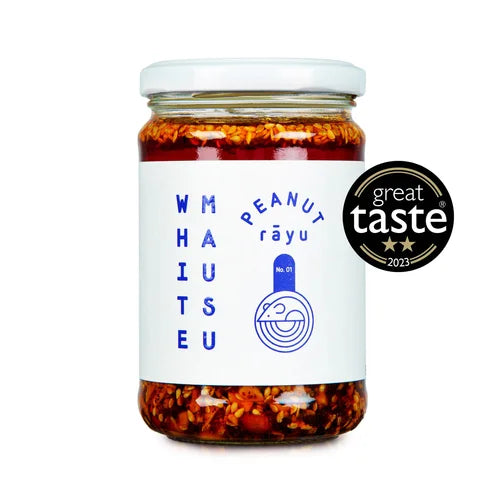 White Mausu Peanut Rayu Chilli Oil 240g