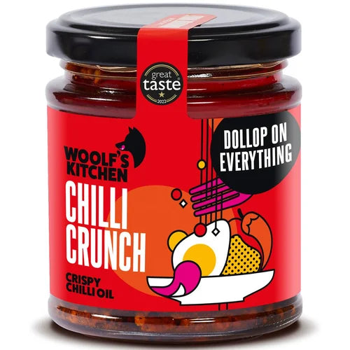 Woolf's Kitchen Chilli Crunch Crispy Chilli Oil 175ml