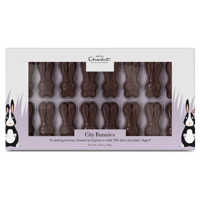 Hotel Chocolat- City Bunnies- Dark Chocolate