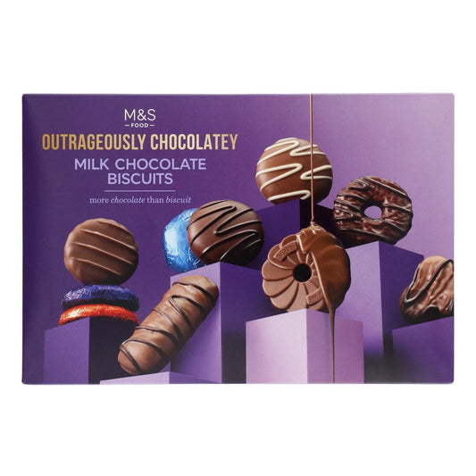 M&S Milk Chocolate Biscuit Selection 450g