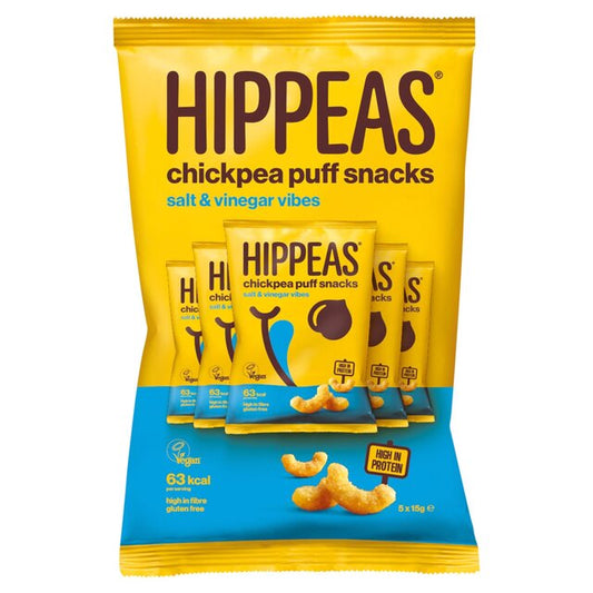 Hippeas Chickpea Puffs - Salt & Vinegar Multipack