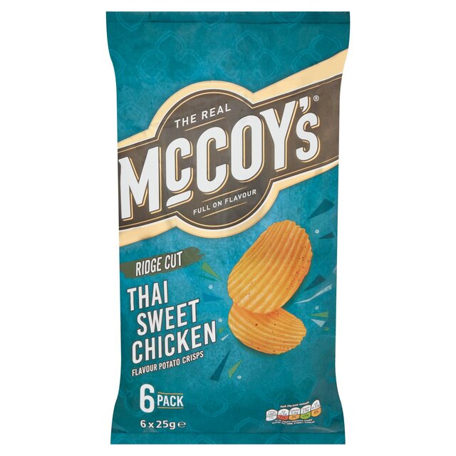 McCoy's Thai Sweet Chicken Multipack Crisps
