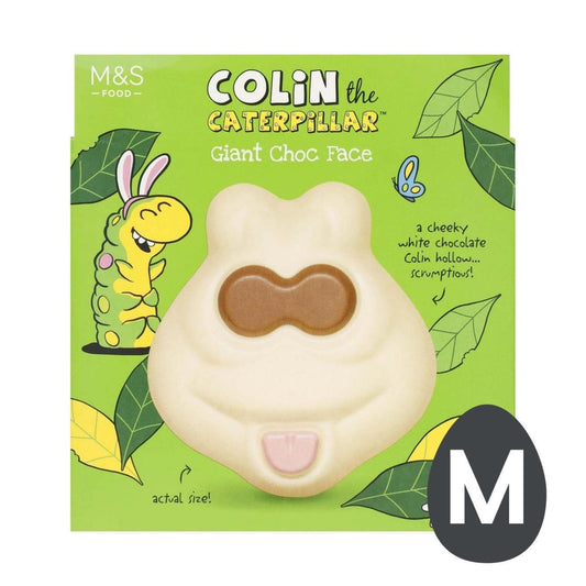 M&S Colin the Caterpillar Giant Choc Face 170g