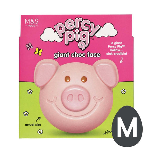 M&S Percy Pig Giant Choc Face 170g