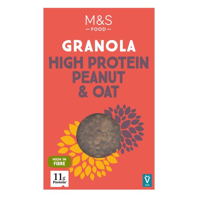 M&S High Protein Peanut & Oat Granola