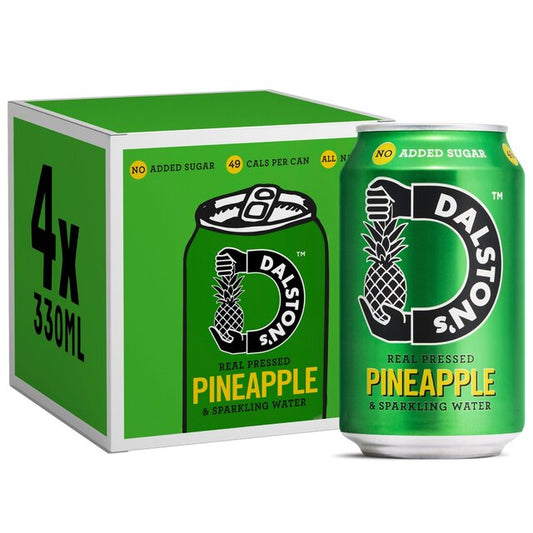 Dalston's Sparkling Pineapple 4 x 330ml