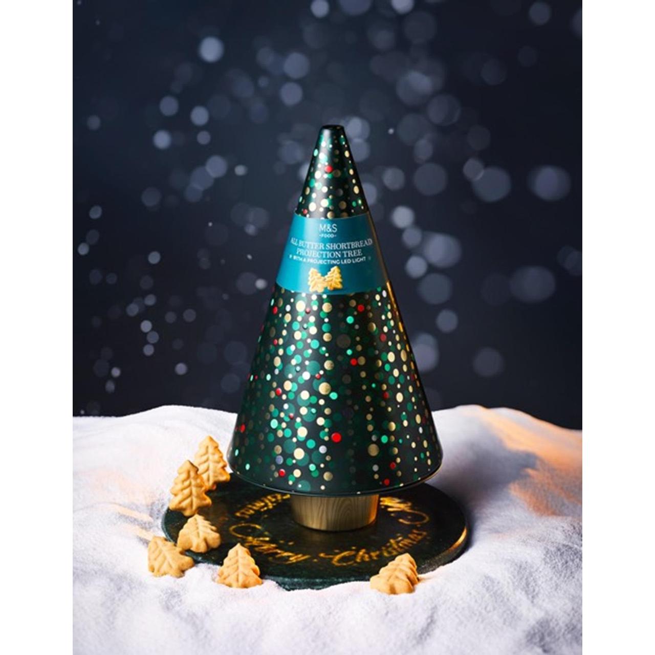 M&S All Butter Shortbread Projection Tree 230g