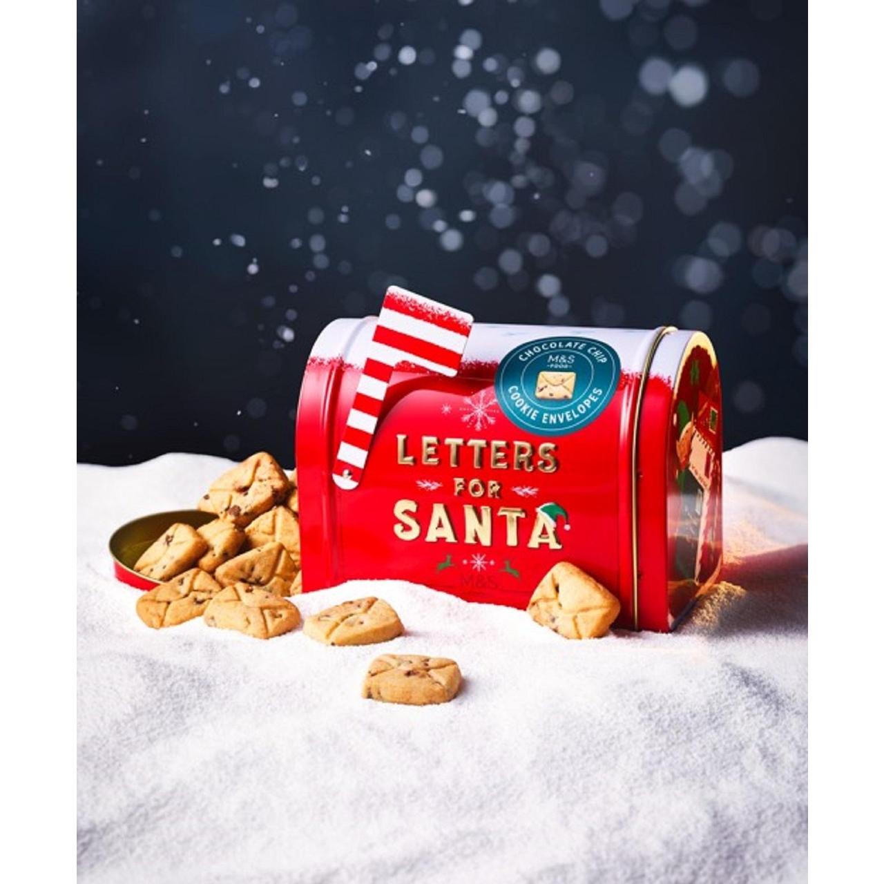 M&S Letters for Santa Cookie Tin 200g