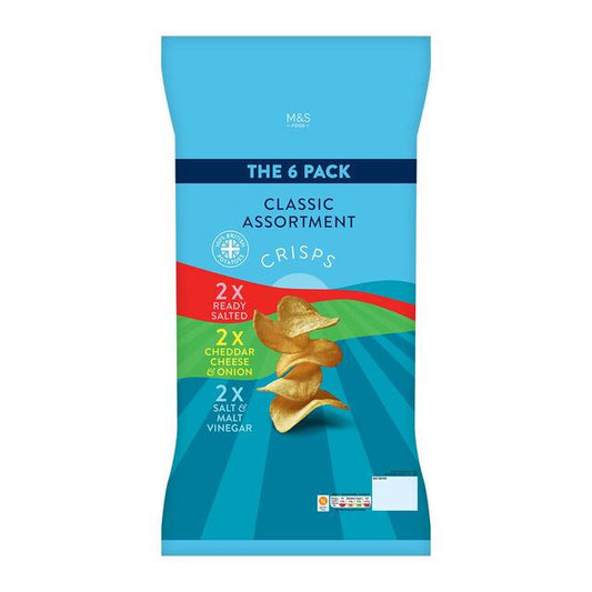 M&S Classic Crisp Assortment Multipack