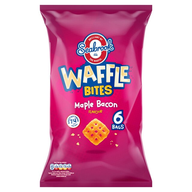 Seabrook Waffle Bites Maple & Bacon 6 Pack