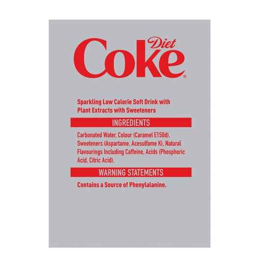 Diet Coke 330ml x 8