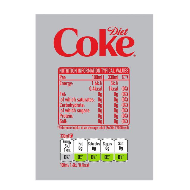 Diet Coke 330ml x 8