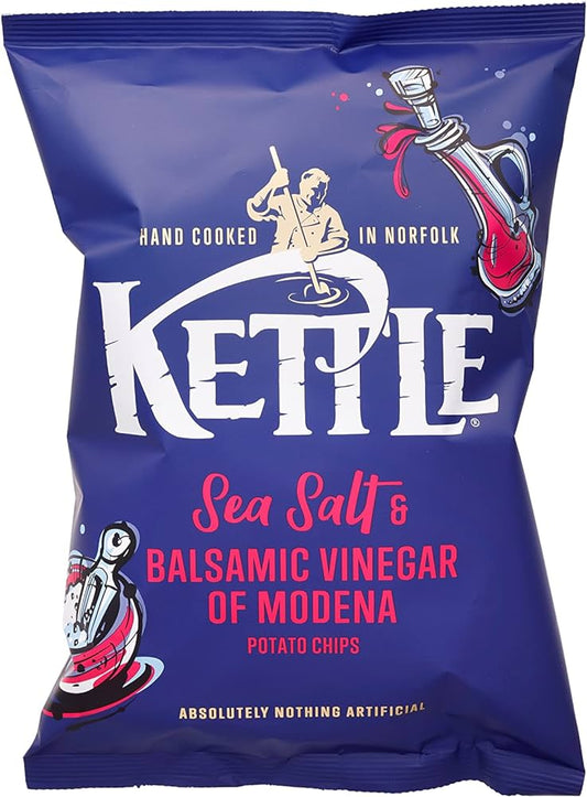 KETTLE® Chips Sea Salt & Balsamic Vinegar 130g