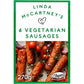 Linda McCartney's 6 Vegetarian Red Onion & Rosemary Sausages 300g