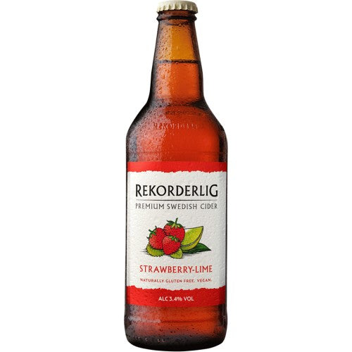 Rekorderlig Premium Strawberry-Lime Cider 500ml