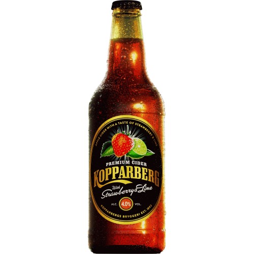 Kopparberg Premium Cider with Strawberry & Lime 500ml
