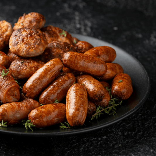 26 approx. Pork Cocktail Sausages 350-400g