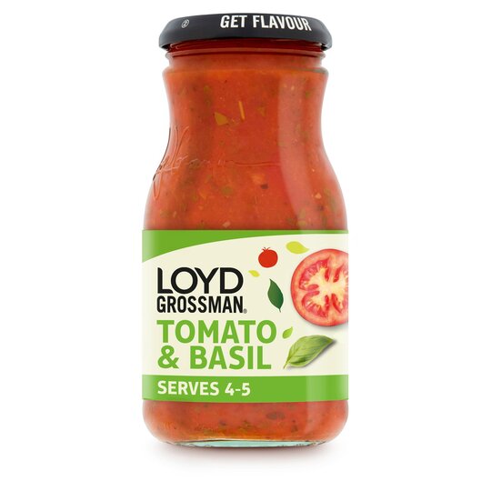 Loyd Grossman Tomato & Basil Pasta Sauce 660G