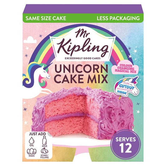 Mr Kipling Unicorn Cake Mix 400G