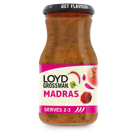 Loyd Grossman Madras Curry Sauce 350G
