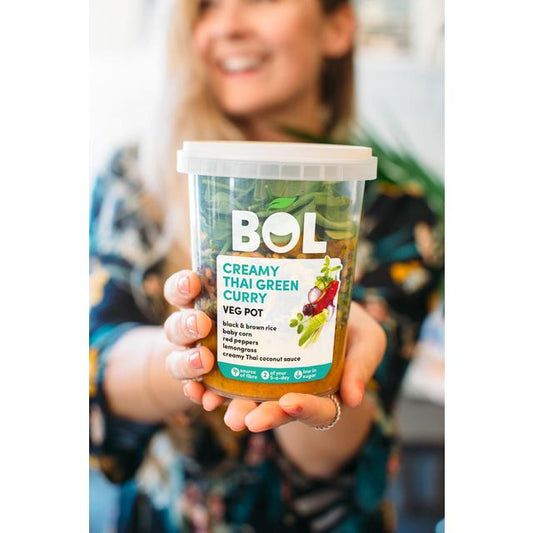 BOL Creamy Thai Green Curry Veg Pot 345g