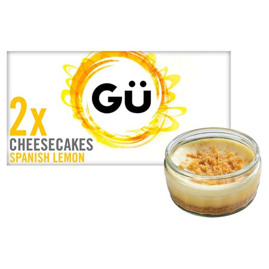 Gu Spanish Lemon Cheesecake Desserts 2 x 90g