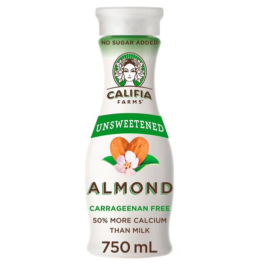 Califia Farms Almond Unsweetened 750ml
