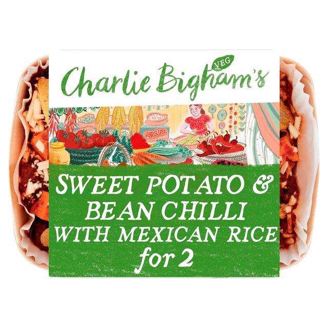 Charlie Bigham's Sweet Potato & Bean Chilli 840g (Meal for two)