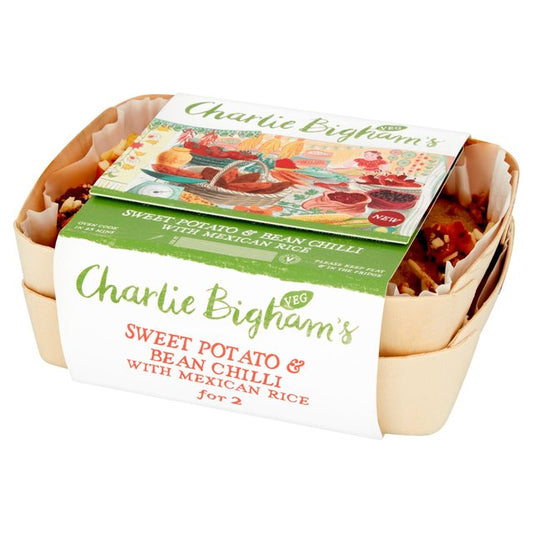 Charlie Bigham's Sweet Potato & Bean Chilli 840g (Meal for two)
