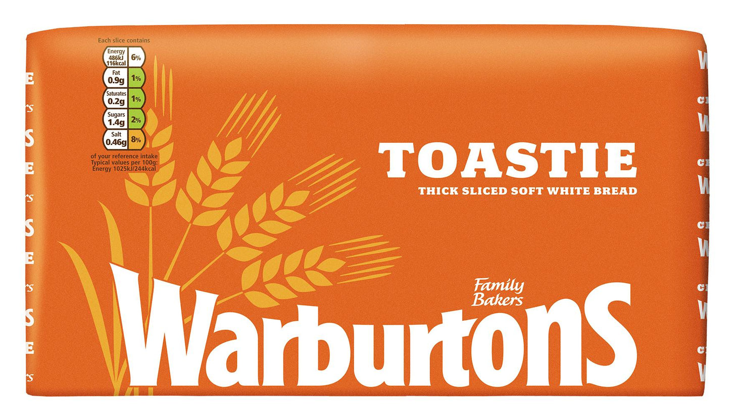 Warburton Toastie White 800g